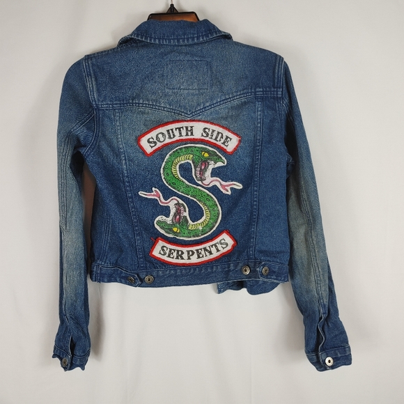 southside serpents denim jacket